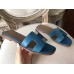 Replica Handbag Store Oran Sandals In Turquoise Epsom Leather Replica Handbag Store Oran Sandals In Turquoise Epsom Leather