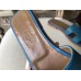 Replica Handbag Store Oran Sandals In Turquoise Epsom Leather Replica Handbag Store Oran Sandals In Turquoise Epsom Leather