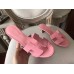 Replica Handbag Store Pink Epsom Oasis Sandals