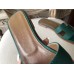 Replica Handbag Store Oran Sandals In Malachite Epsom Leather Replica Handbag Store Oran Sandals In Malachite Epsom Leather