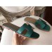 Replica Handbag Store Oran Sandals In Malachite Epsom Leather Replica Handbag Store Oran Sandals In Malachite Epsom Leather