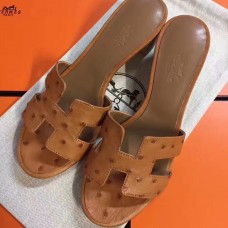 Replica Handbag Store Brown Ostrich Oasis Sandals Replica Handbag Store Brown Ostrich Oasis Sandals
