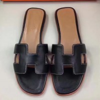 Replica Handbag Store Oran Sandals In Black Swift Leather Replica Handbag Store Oran Sandals In Black Swift Leather