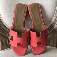 Replica Handbag Store Oran Sandals In Rose Azalee Epsom Leather
