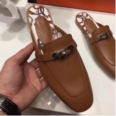 Replica Handbag Store Oz Mule In Camarel Calfskin Leather Replica Handbag Store Oz Mule In Camarel Calfskin Leather