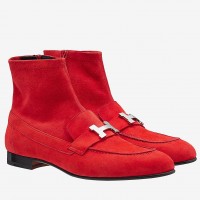 Replica Handbag Store Red Saint Honore Ankle Boots