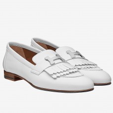 Replica Handbag Store Royal Loafers In White Calfskin Replica Handbag Store Royal Loafers In White Calfskin