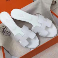 Replica Handbag Store White Epsom Oasis Sandals
