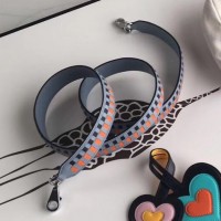 Replica Handbag Store Blue Lin Tressage Cuir 25 MM Bag Strap Replica Handbag Store Blue Lin Tressage Cuir 25 MM Bag Strap