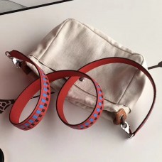 Replica Handbag Store Red Tressage Cuir 25 MM Bag Strap