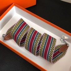 Replica Handbag Store Sangle Cavale 50 mm Bag Strap Yellow/Red