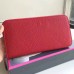 Replica Handbag Store Red Clemence Azap Zipped Wallet Replica Handbag Store Red Clemence Azap Zipped Wallet