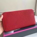 Replica Handbag Store Red Clemence Azap Zipped Wallet Replica Handbag Store Red Clemence Azap Zipped Wallet