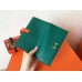 Replica Handbag Store Bi-Color Epsom Bearn Wallet Malachite/Orange