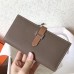 Replica Handbag Store Bi-Color Epsom Bearn Wallet Taupe/Brown