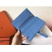 Replica Handbag Store Blue Jean Epsom Bearn Gusset Wallet Replica Handbag Store Blue Jean Epsom Bearn Gusset Wallet