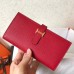 Replica Handbag Store Red Epsom Bearn Gusset Wallet Replica Handbag Store Red Epsom Bearn Gusset Wallet