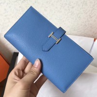 Replica Handbag Store Blue Jean Epsom Bearn Gusset Wallet Replica Handbag Store Blue Jean Epsom Bearn Gusset Wallet