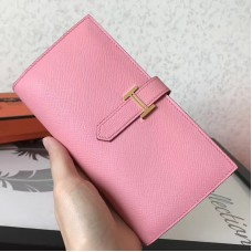 Replica Handbag Store Pink Epsom Bearn Gusset Wallet