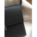 Replica Handbag Store Black Clic 16 Wallet With Strap Replica Handbag Store Black Clic 16 Wallet With Strap