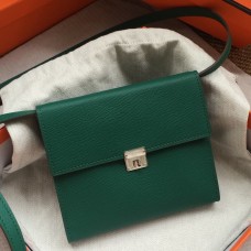 Replica Handbag Store Green Clic 16 Wallet With Strap