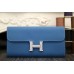 Replica Handbag Store Constance Wallet In Jean Blue Epsom Leather Replica Handbag Store Constance Wallet In Jean Blue Epsom Leather