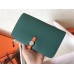 Replica Handbag Store Bicolor Dogon Duo Wallet In Malachite/Orange Leather Replica Handbag Store Bicolor Dogon Duo Wallet In Malachite/Orange Leather
