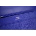 Replica Handbag Store Dogon Combine Wallet In Electric Blue Leather