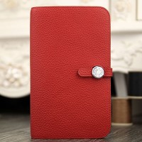 Replica Handbag Store Dogon Combine Wallet In Red Leather Replica Handbag Store Dogon Combine Wallet In Red Leather
