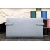 Replica Handbag Store Kelly Longue Wallet In Blue Lin Clemence Leather Replica Handbag Store Kelly Longue Wallet In Blue Lin Clemence Leather