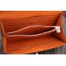 Replica Handbag Store Kelly Longue Wallet In Orange Clemence Leather Replica Handbag Store Kelly Longue Wallet In Orange Clemence Leather