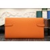Replica Handbag Store Kelly Longue Wallet In Orange Epsom Leather