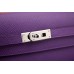 Replica Handbag Store Kelly Longue Wallet In Purple Epsom Leather Replica Handbag Store Kelly Longue Wallet In Purple Epsom Leather