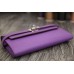 Replica Handbag Store Kelly Longue Wallet In Purple Epsom Leather Replica Handbag Store Kelly Longue Wallet In Purple Epsom Leather