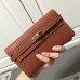 Replica Handbag Store Kelly Ghillies Wallet In Brown Swift Leather