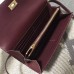 Replica Handbag Store Kelly Ghillies Wallet In Bordeaux Swift Leather
