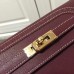 Replica Handbag Store Kelly Ghillies Wallet In Bordeaux Swift Leather