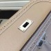 Replica Handbag Store Kelly Ghillies Wallet In Grey Swift Leather