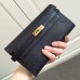 Replica Handbag Store Kelly Ghillies Wallet In Black Swift Leather