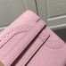 Replica Handbag Store Kelly Ghillies Wallet In Pink Swift Leather