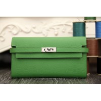 Replica Handbag Store Kelly Longue Wallet In Bamboo Epsom Leather