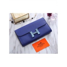 Replica Handbag Store Constance Wallet In Navy Epsom Leather
