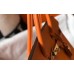 Replica Handbag Store Birkin 30cm 35cm Bag In Orange Clemence Leather