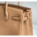 Replica Handbag Store Birkin 30cm Bag In Chai Clemence Leather