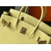 Replica Handbag Store Birkin 30cm 35cm Bag In Jaune Poussin Clemence Leather