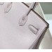 Replica Handbag Store Birkin 30cm 35CM Bag In Mauve Pale Clemence Leather