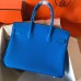 Replica Handbag Store Birkin 30cm 35cm Bag In Blue Clemence Leather Replica Handbag Store Birkin 30cm 35cm Bag In Blue Clemence Leather