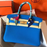 Replica Handbag Store Birkin 30cm 35cm Bag In Blue Clemence Leather Replica Handbag Store Birkin 30cm 35cm Bag In Blue Clemence Leather