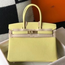 Replica Handbag Store Birkin 30cm 35cm Bag In Jaune Poussin Clemence Leather Replica Handbag Store Birkin 30cm 35cm Bag In Jaune Poussin Clemence Leather
