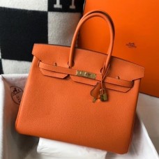 Replica Handbag Store Birkin 30cm 35cm Bag In Orange Clemence Leather Replica Handbag Store Birkin 30cm 35cm Bag In Orange Clemence Leather